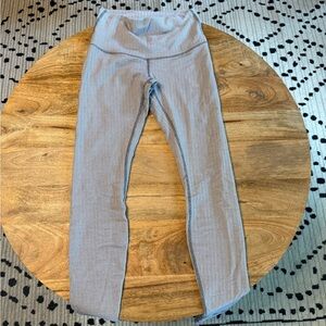 Lululemon Gray/white Leggings